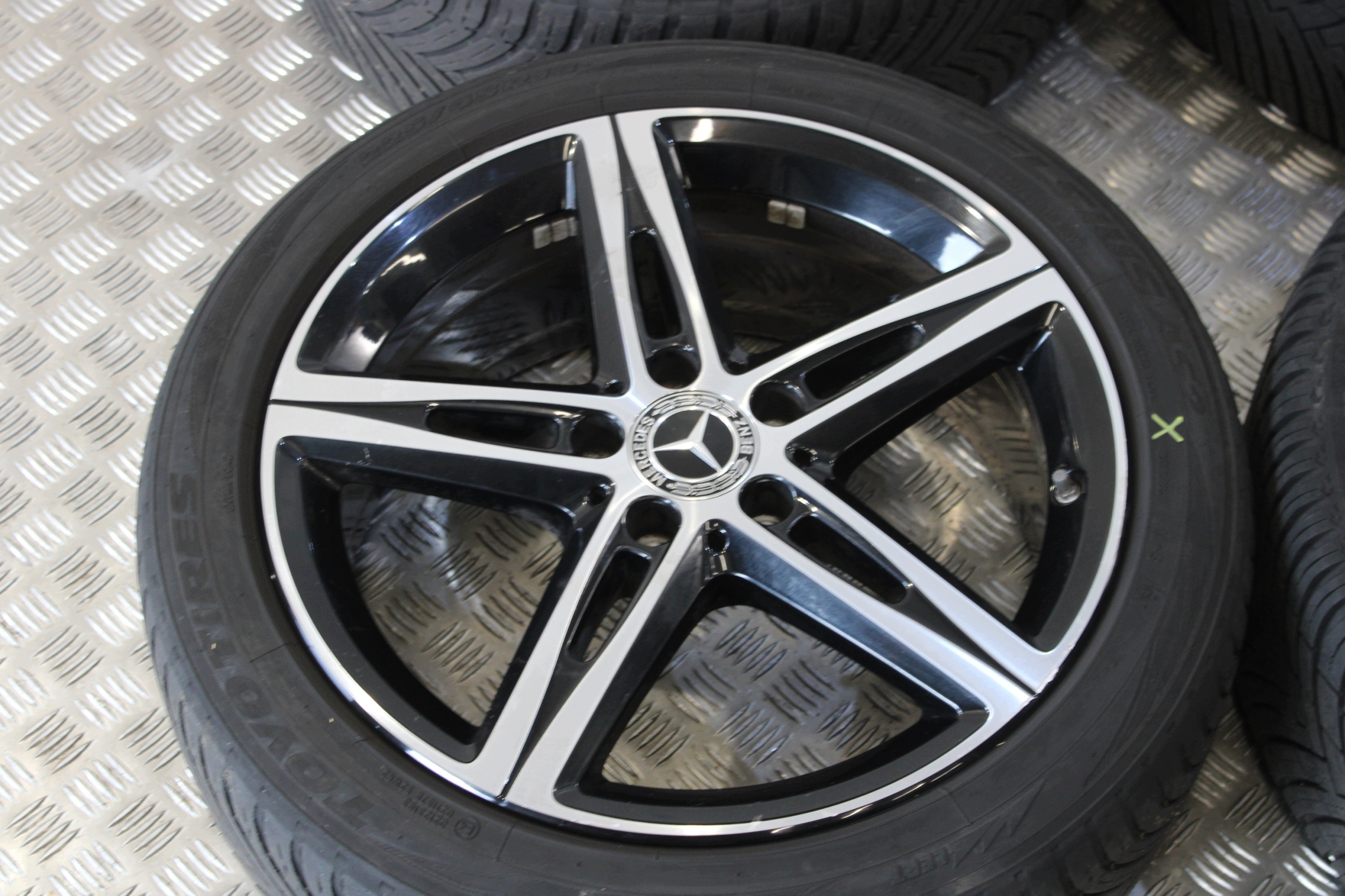 wheels discs disc 245/40 R18 MERCEDES C-KLASA W205 1.6 CDI
