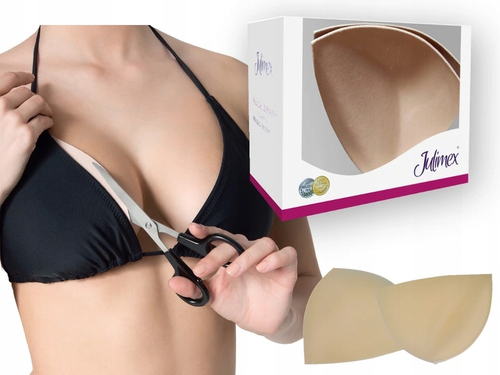 

Wkładki bikini Push-Up z pianki ws-18 Julimex A/b