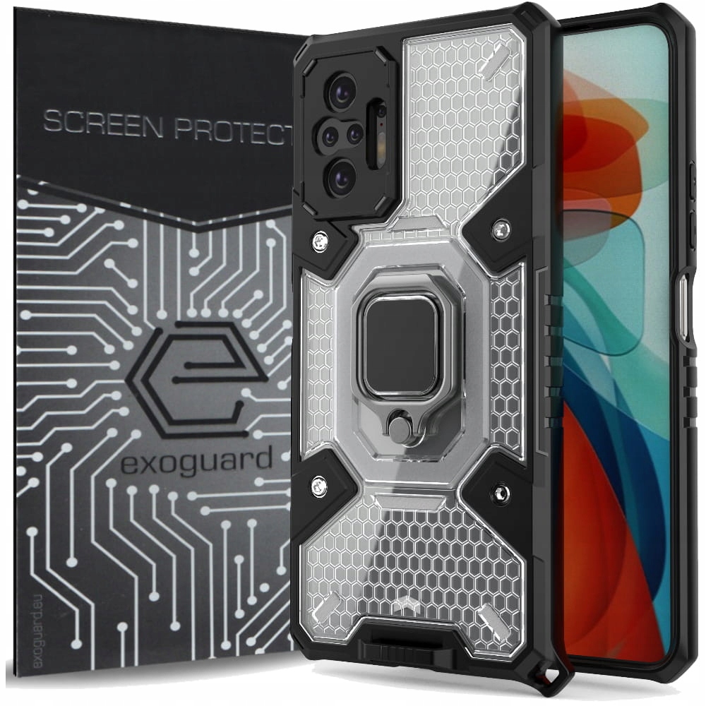 

Etui Pancerne Szkło do Xiaomi Redmi Note 10 Pro