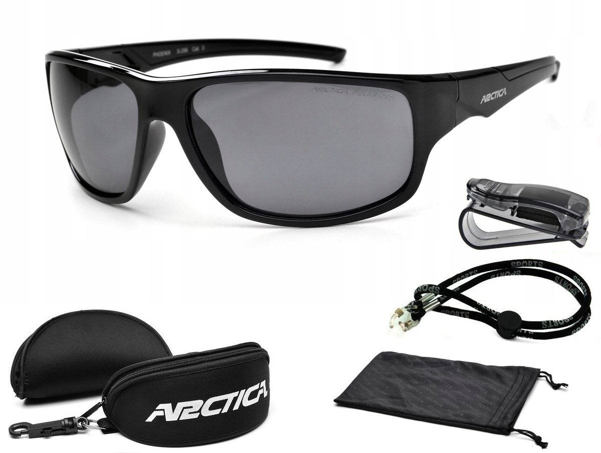 Arctica Okulary S-256 Przeciwsłoneczne Polaryzacyjne Sportowe Dla Kierowców