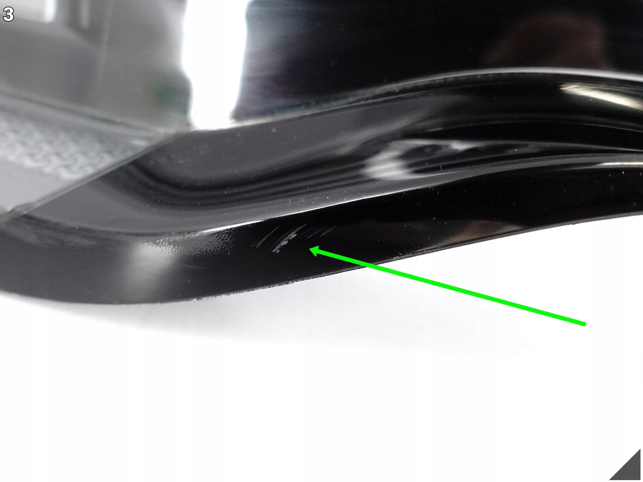 PORSCHE MACAN 95B GTS LIFT 18- light LED cap central W boot CIEMNA