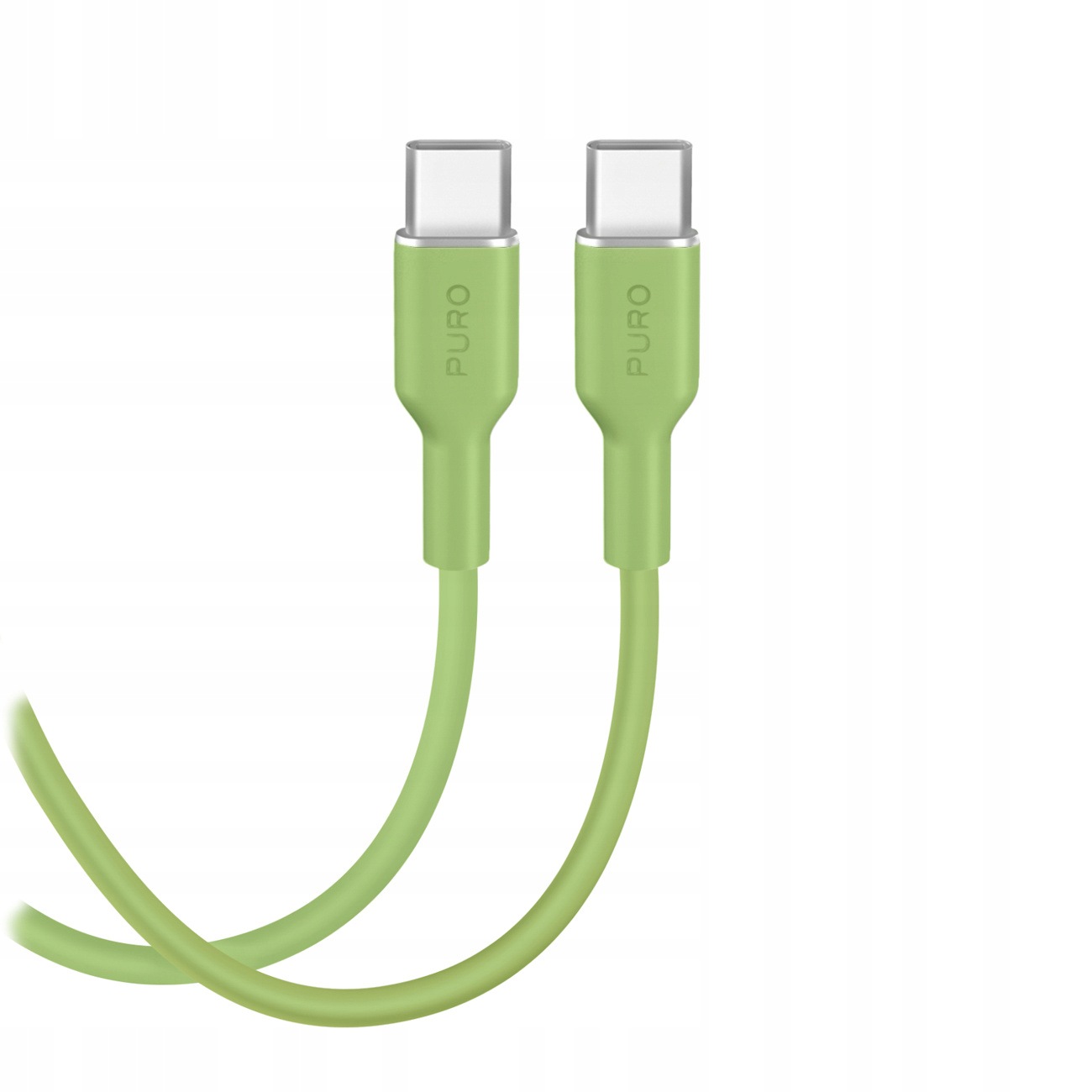 Kabel flexibilní Usb-c 60W 1.5 m Icon zelený