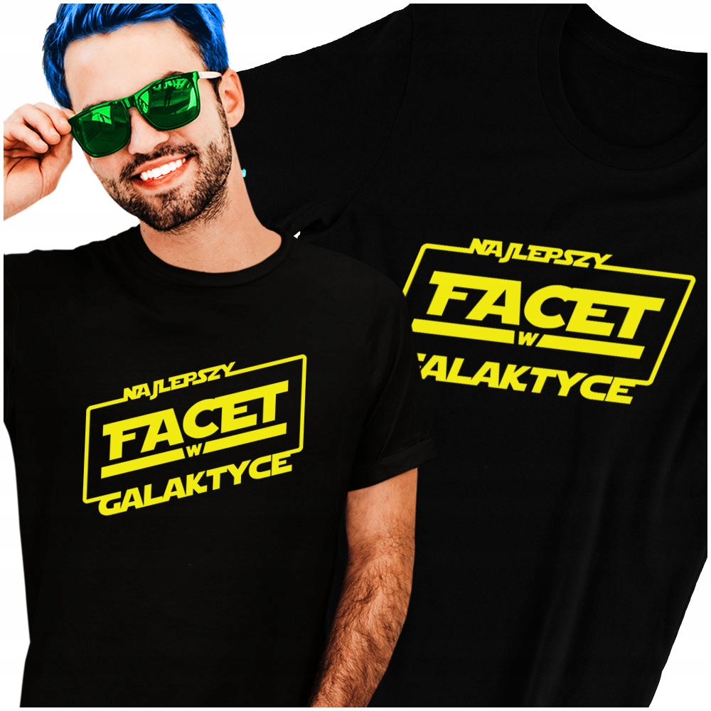 

Najlepszy facet w galaktyce Koszulka Śmieszna L