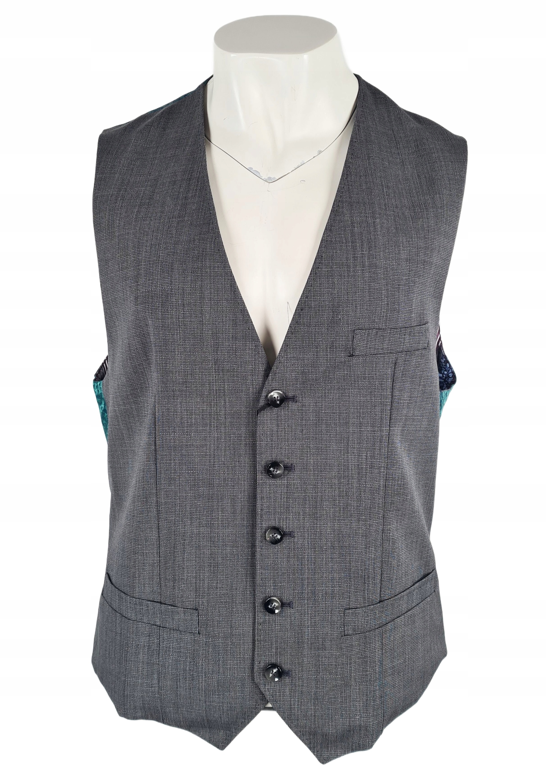 Ted Baker Infraw Semi Plain Waistcoat Vesta vel.40R