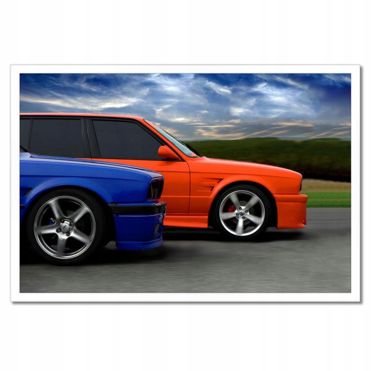 Plakáty v rámu 60x40 Závodní Bmw