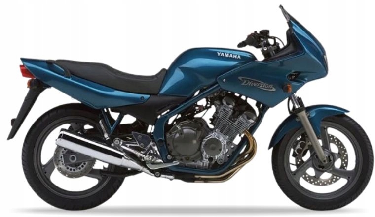 Samolepky Juula Pro Yamaha Xj 600 S Diversion 1997-2002 Cyan Metalik 3