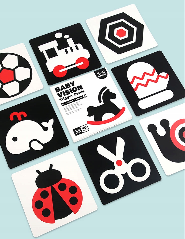 Karty kontrastowe malucha 3+ miesięcy Rodzaj pluszaki interaktywne