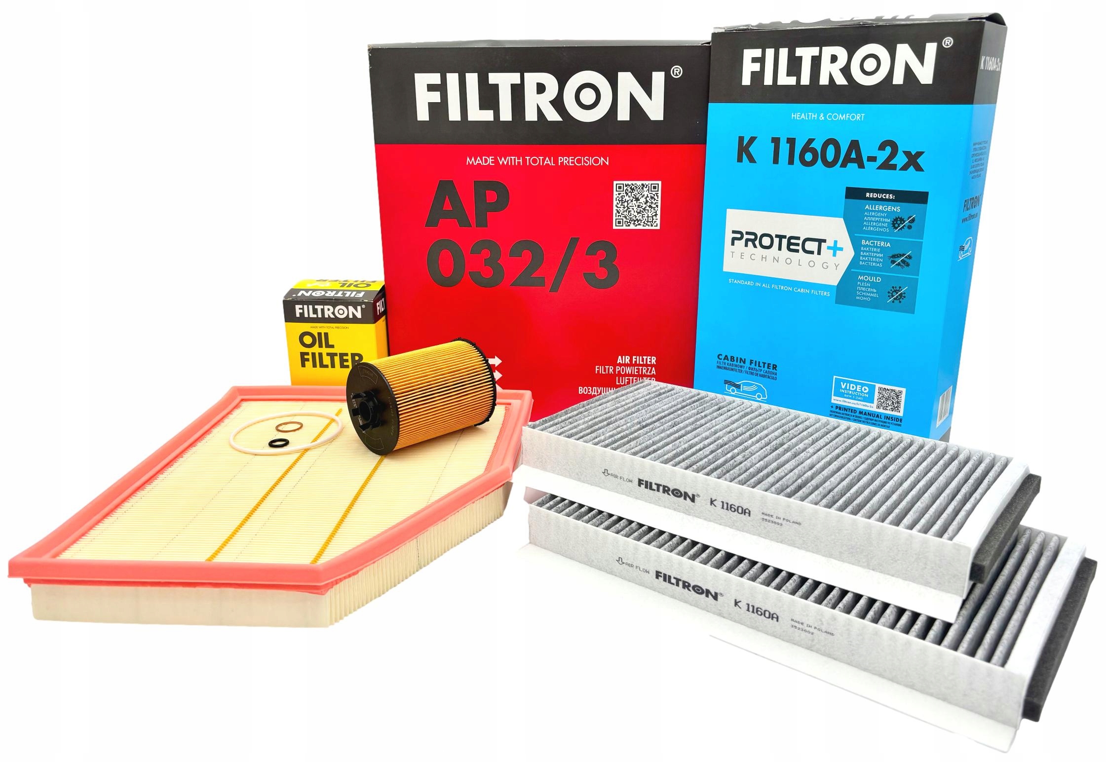 Filtron Sada Filtrů Bmw 5 E60 E61 05-10 4.8 550i 367KM N62