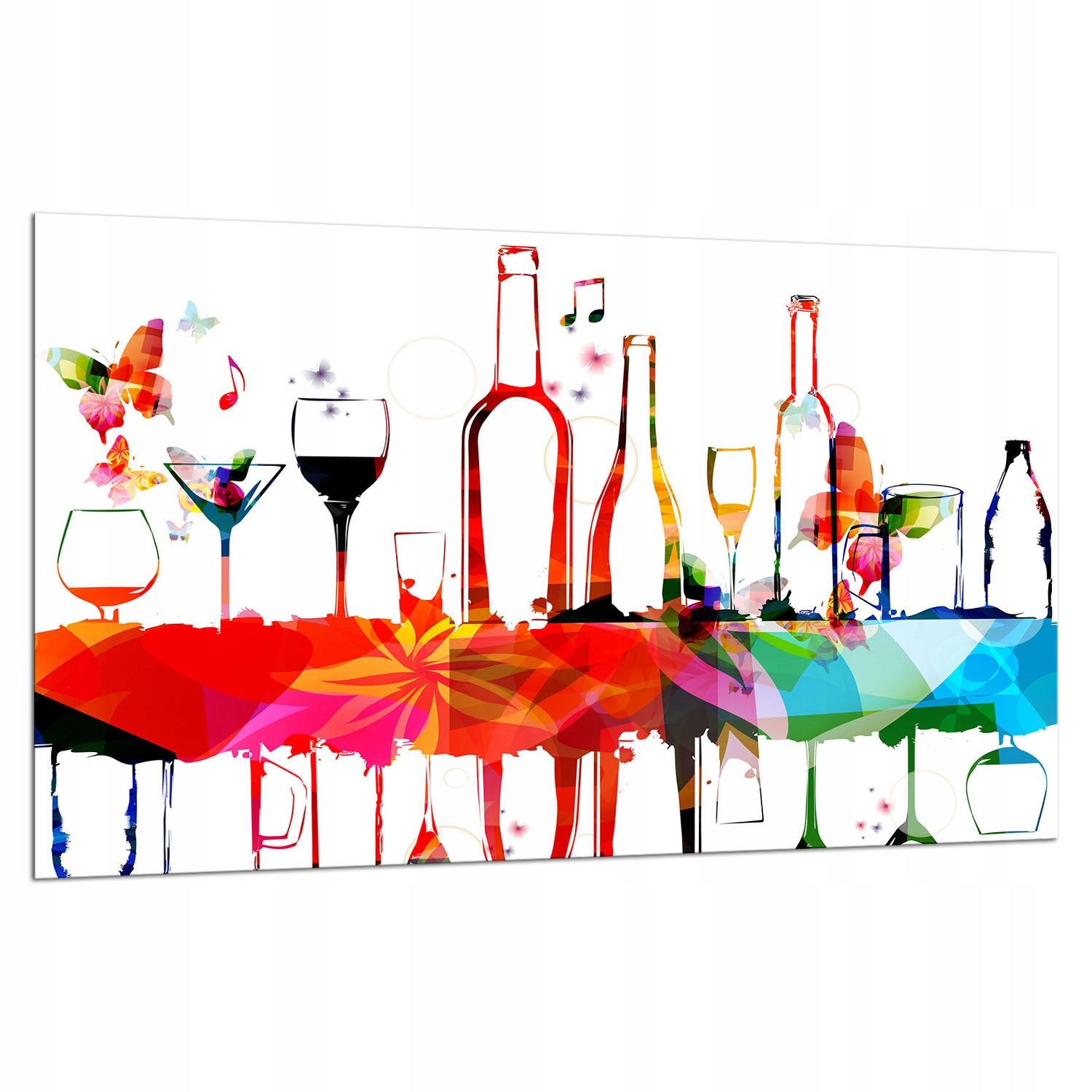 Skleněná Ochranná Deska Na Sporák 80x52 Víno