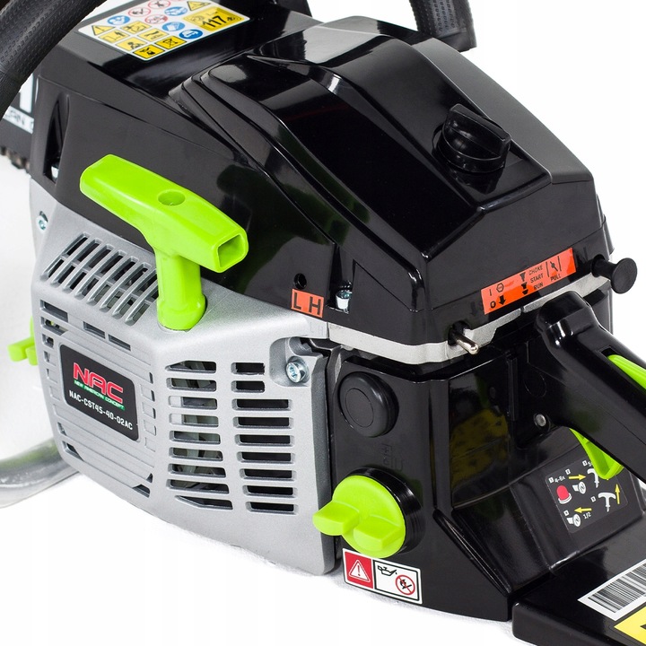 NAC PIŁA PILARKA SPALINOWA ŁAŃCUCHOWA CST45-40-02 łańcuch prowadnica 16" Pojemność silnika 45 cm³