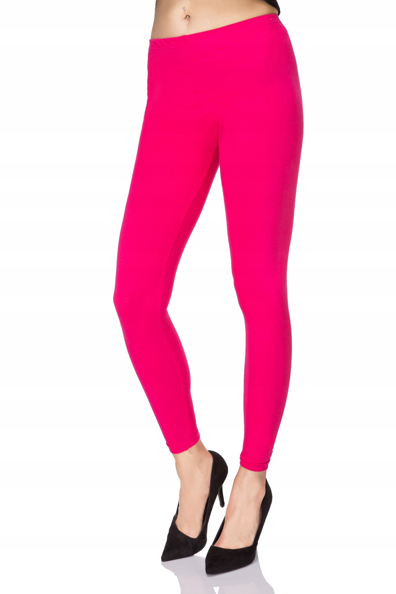 

Długie Legginsy Damskie Getry Bawełniane Full 2XL