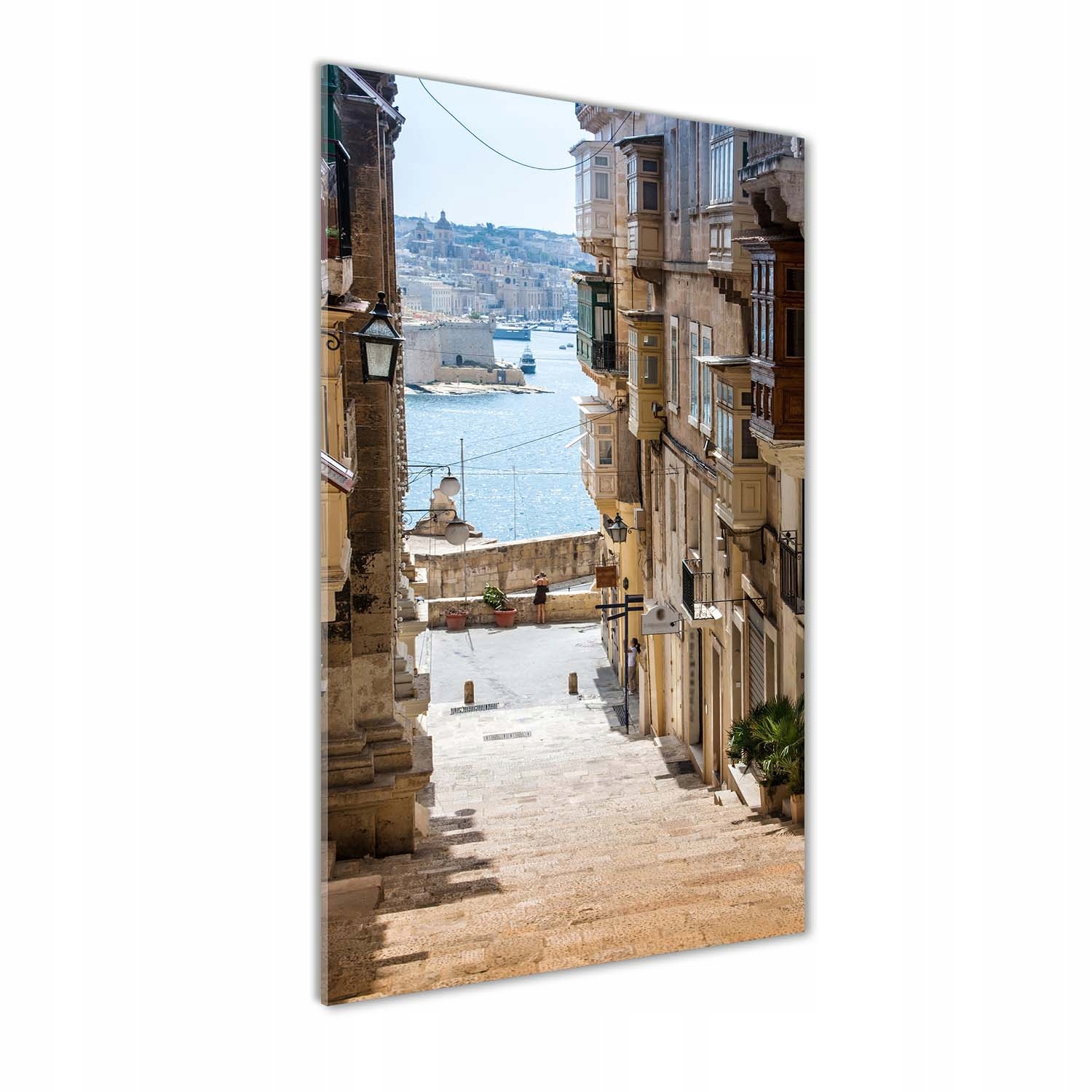 

Foto obraz akrylowy Uliczki na Malcie 60x120 cm