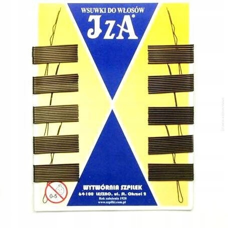 

Wsuwki do włosów proste 4 cm 100 sztuk Brązowe