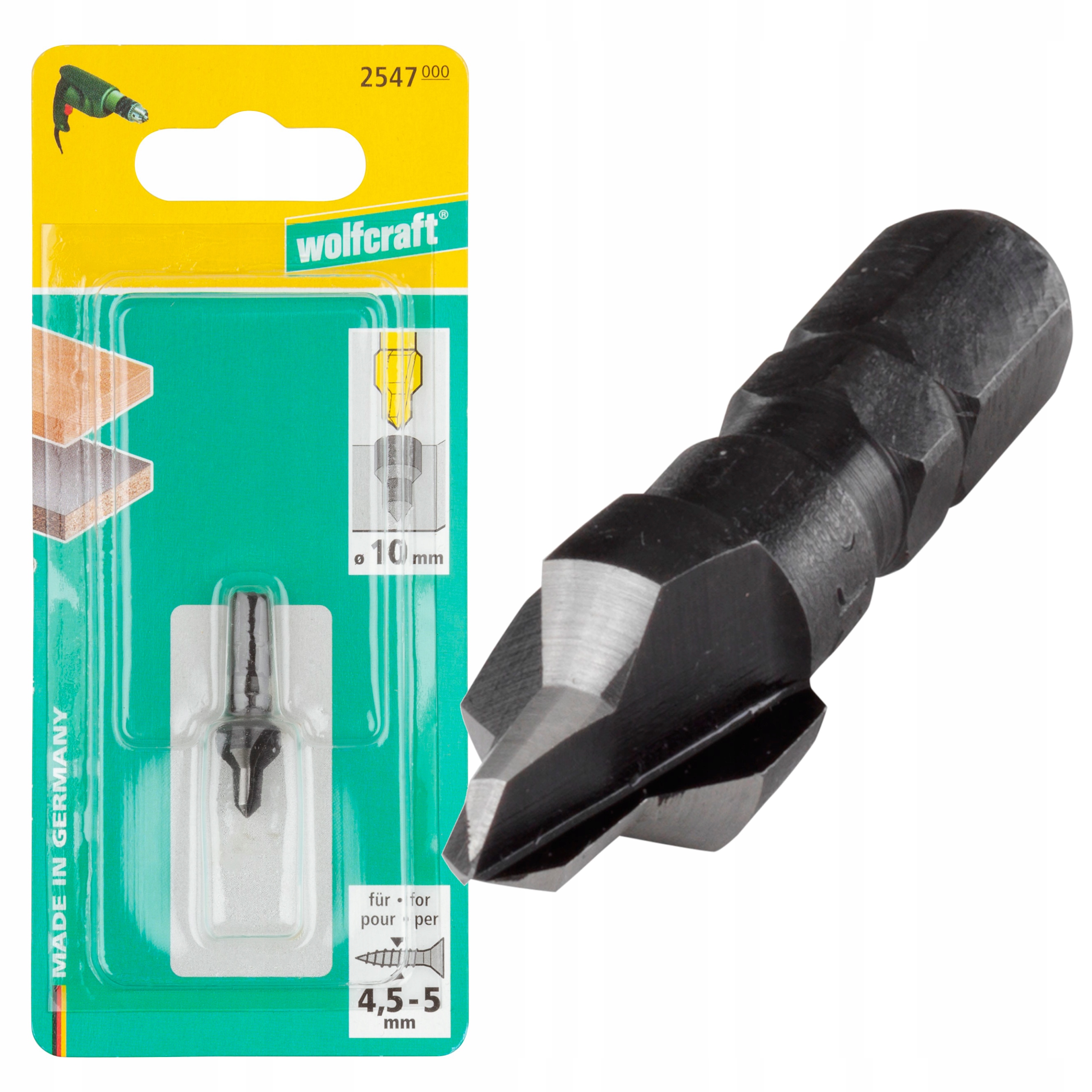 Pogłębiacz 4 - 10 mm Wolfcraft - WS Wf2547000