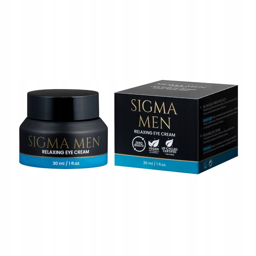 Výživný krém pod oči Mám na vás oči vyhlazuje vrásky Sigma Men 30 ml