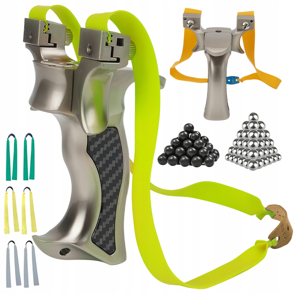 ZESTAW PROCA PROFESJONALNA METALOWA CELNA + 400 KUL + 7 GUMA