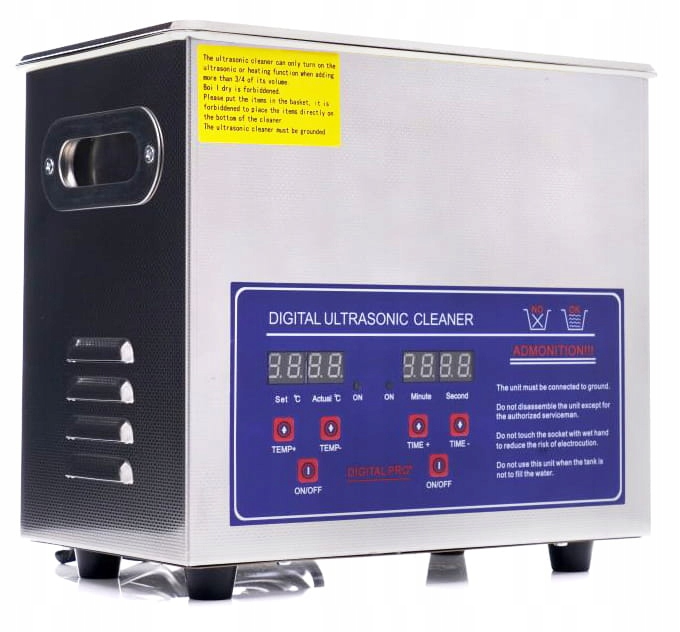 MYJKA ULTRADZWIEKOWA SONICZNA STERYLIZATOR 6 5L EAN 5903957001456