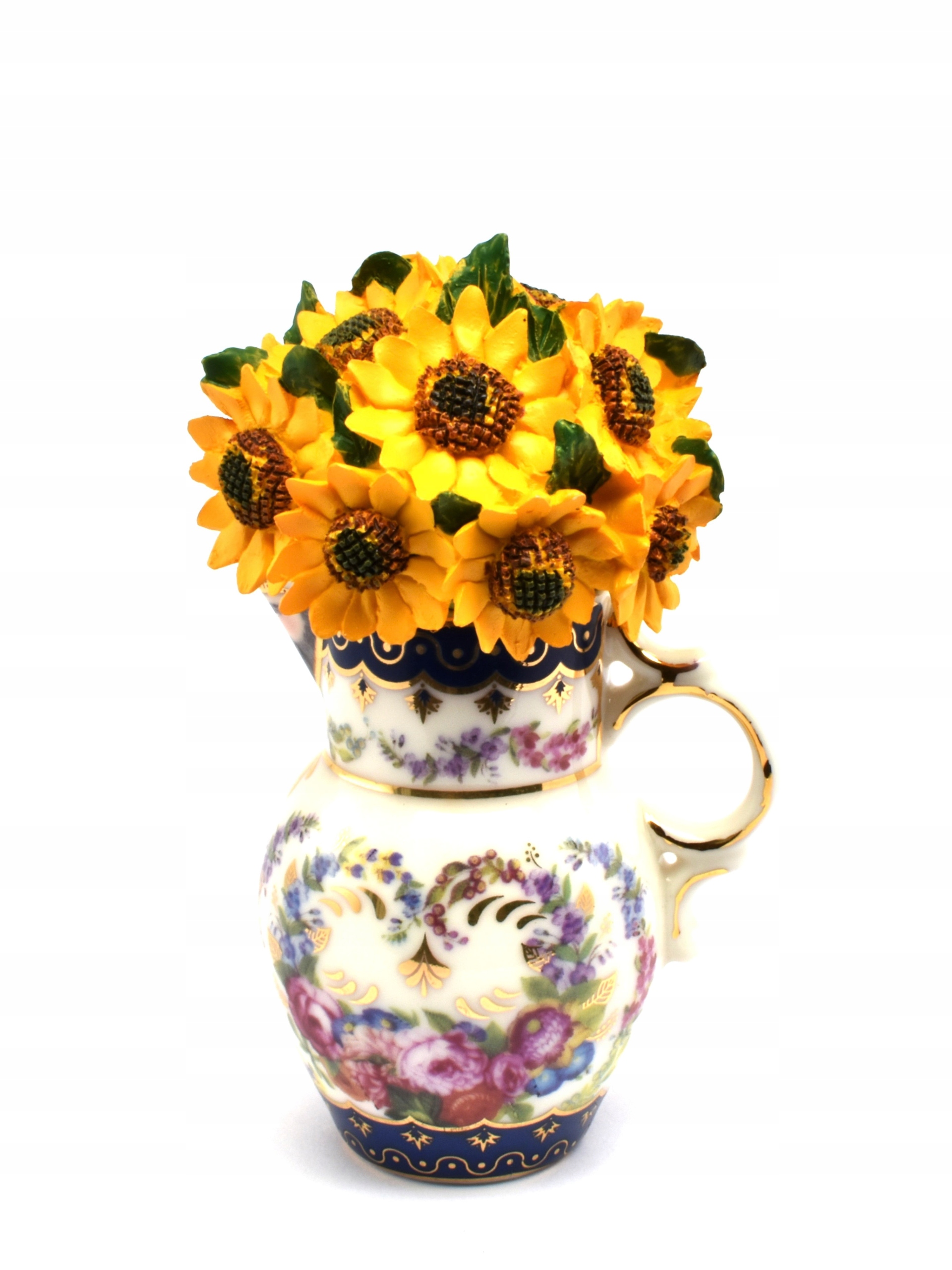 

Replika Wazonu styl Caughley Kwiatowe Skarby 127