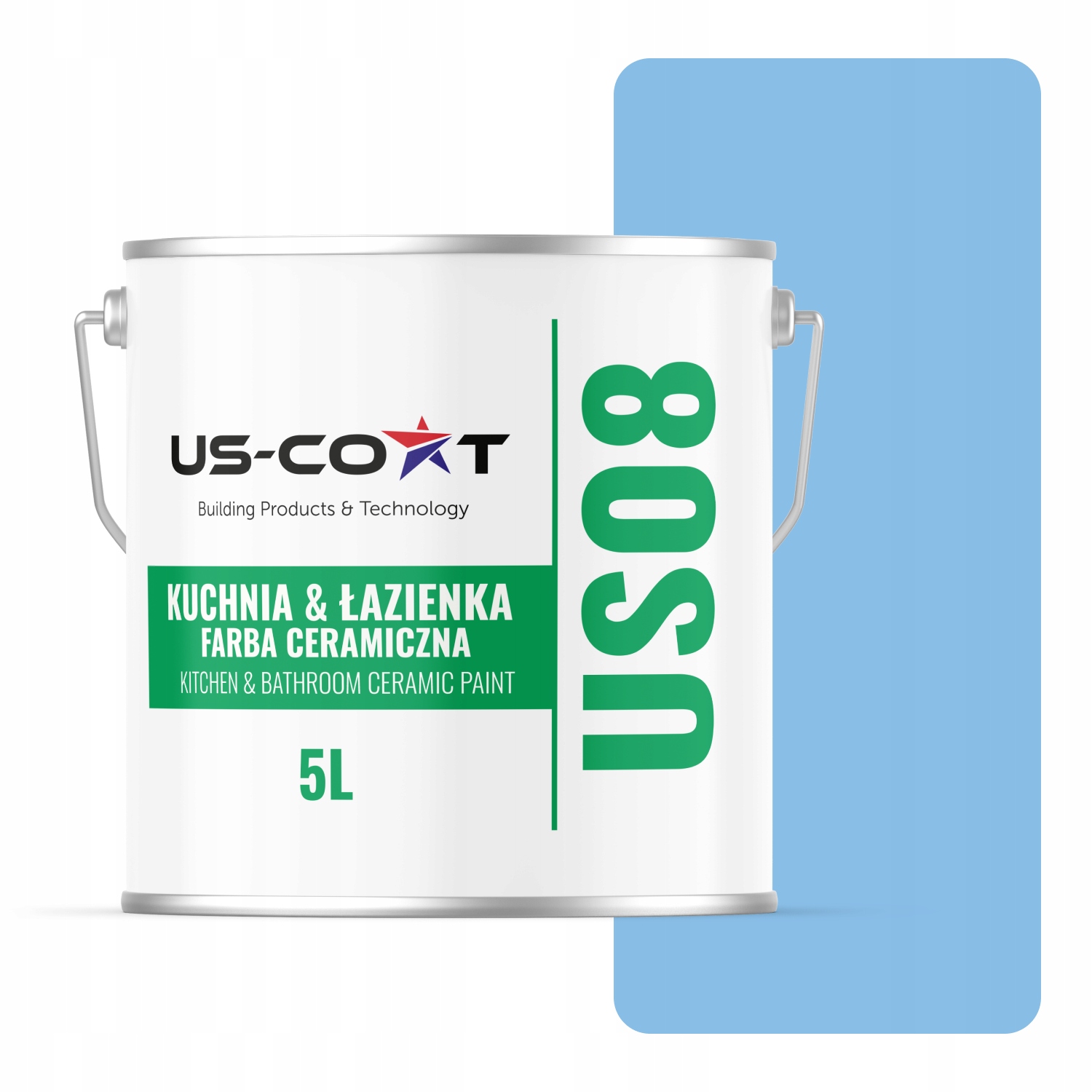 Keramická Farba Kuchyňa Kúpeľňa Kráľovská Modrá H0141 Mat 5L Nástenná