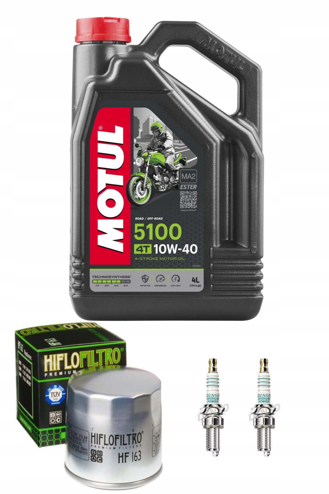 Zestaw serwisowy olej Motul,filtr oleju,świece do BMW R 1100 R / RT / S /GS