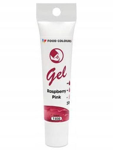 Levně Food Colours Gelová barva tuba T 030 Raspberry Pink Malinová