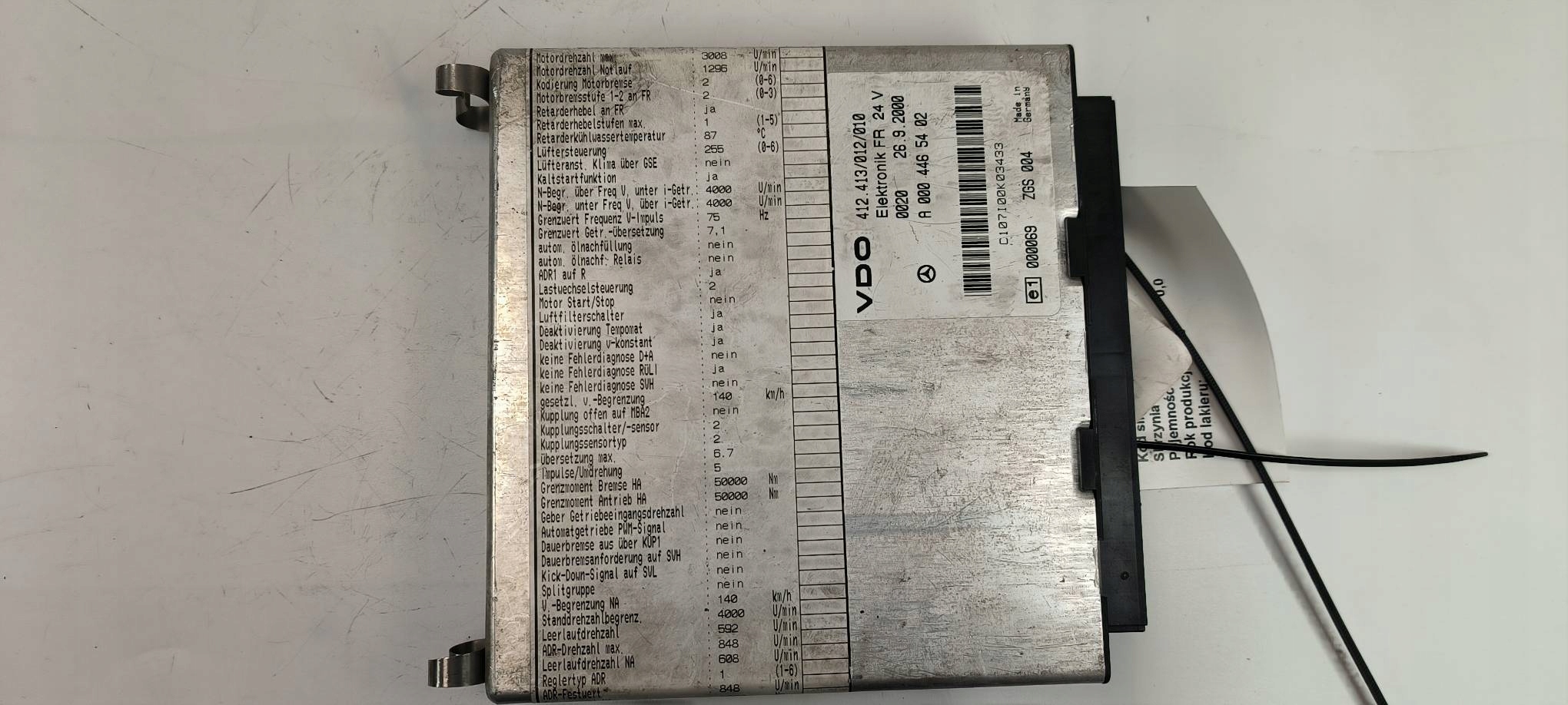 Module A0004465402 MERCEDES ATEGO