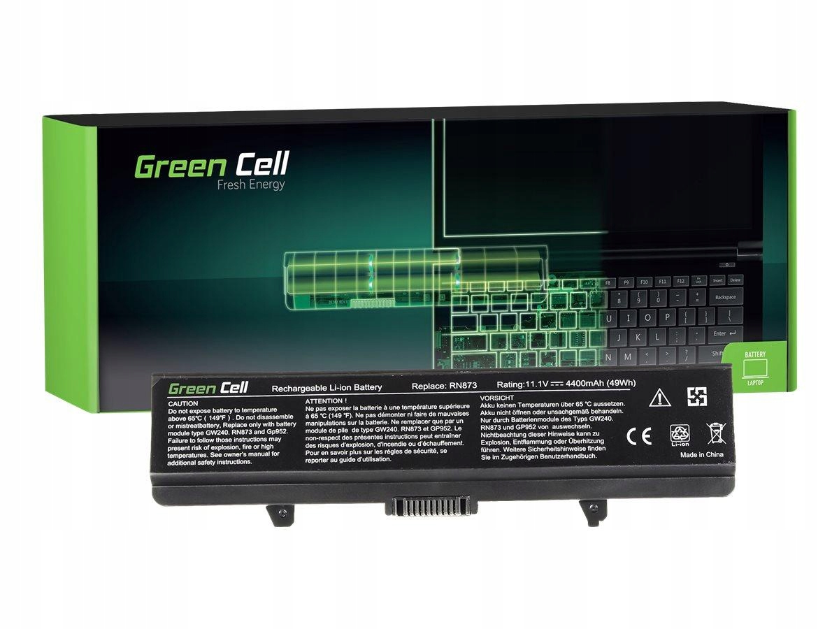 Greencell DE05 Bateria akumulator Green Cell do laptopa Dell Inspiron 1525