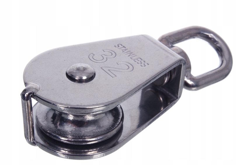 

Bloczek do lin nierdzewny 20mm z krętlikiem Inox