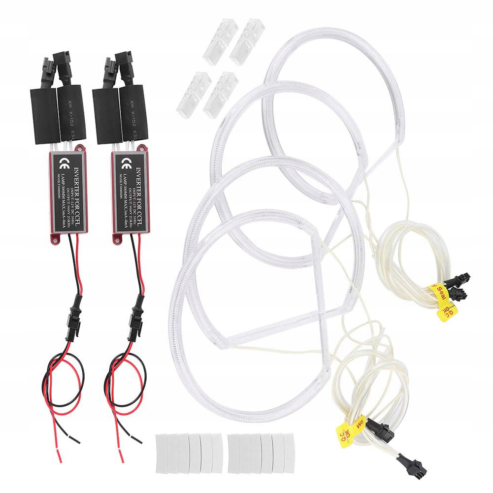 Ccfl kroužky Bmw Angel Eyes Bmw E46 Andělské oči 2x 131 mm 146 mm bílé