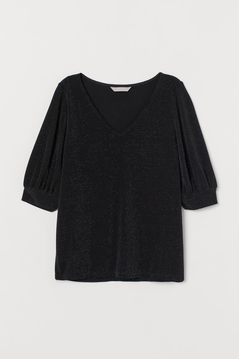 

top bluzka w serek Trend H&m 42 XL P188