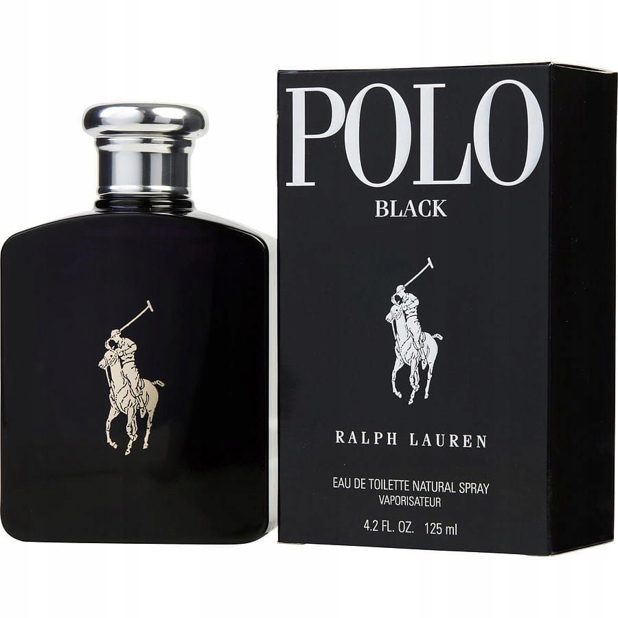 Ralph Lauren Polo Black Toaletní Voda Sprej 125ML Edt