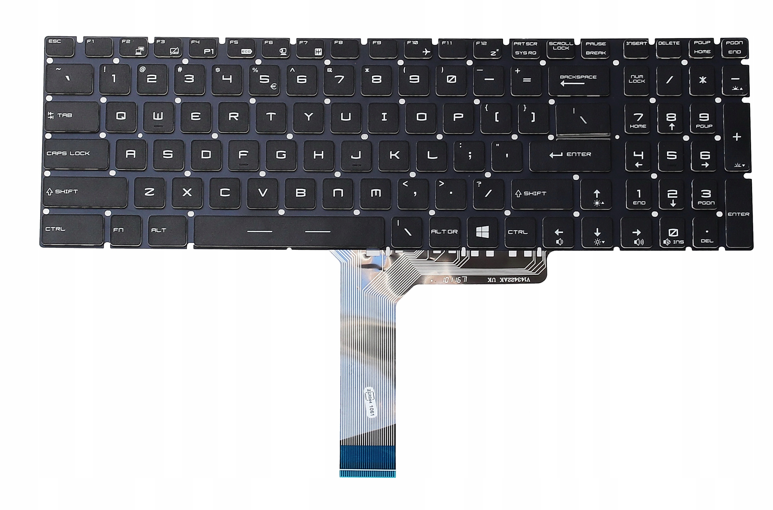Klávesnice Pro Msi GE75 GF62 GF72 GL62 GL63 GL65 GL72 GS70 GE72 GT72 Led
