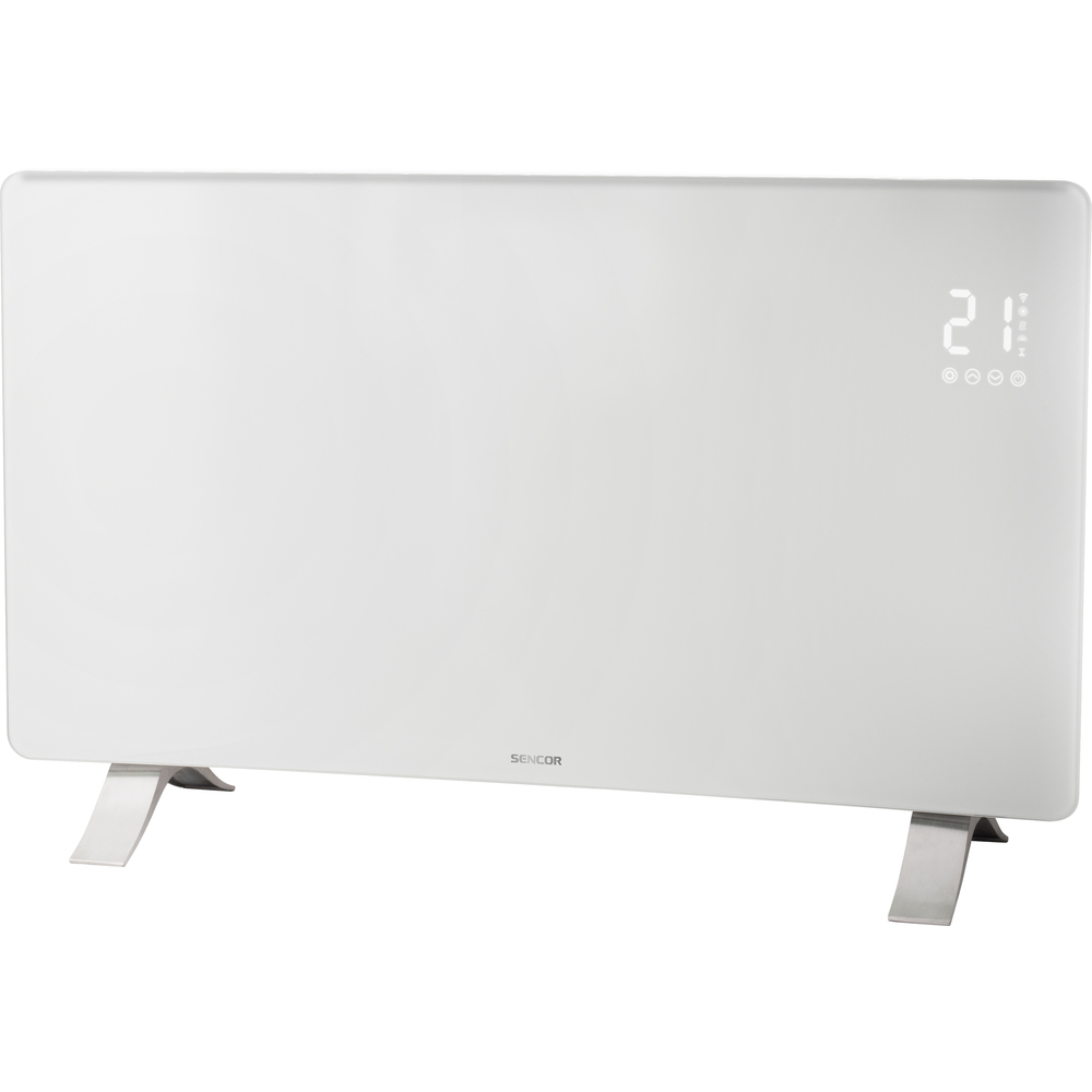 Sencor Scf 4740WH Konvektor, skleněný povrch, IP24, 2400W