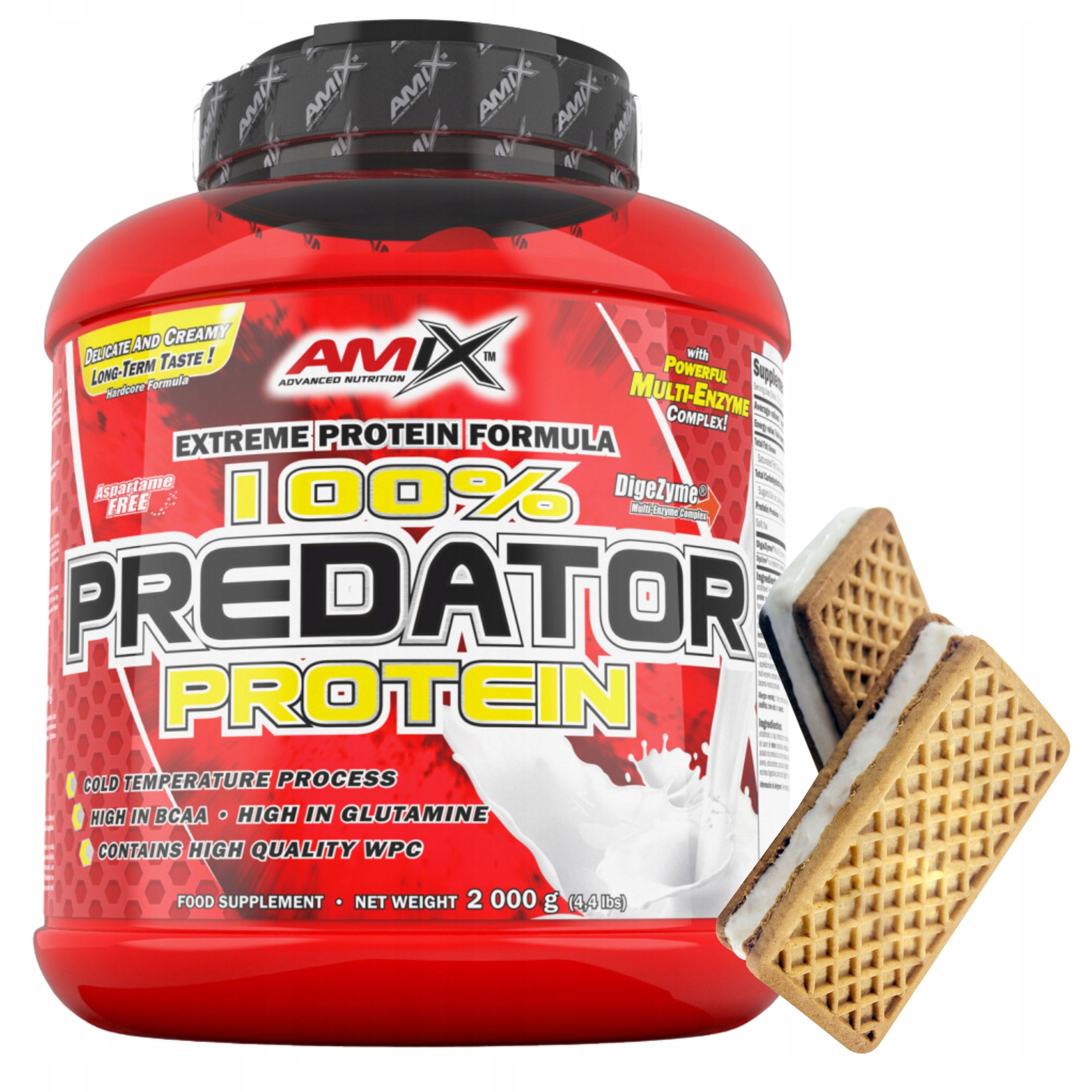 Protein Sušenka Syrovátkový Koncentrát Wpc Trávicí Enzymy glutamin