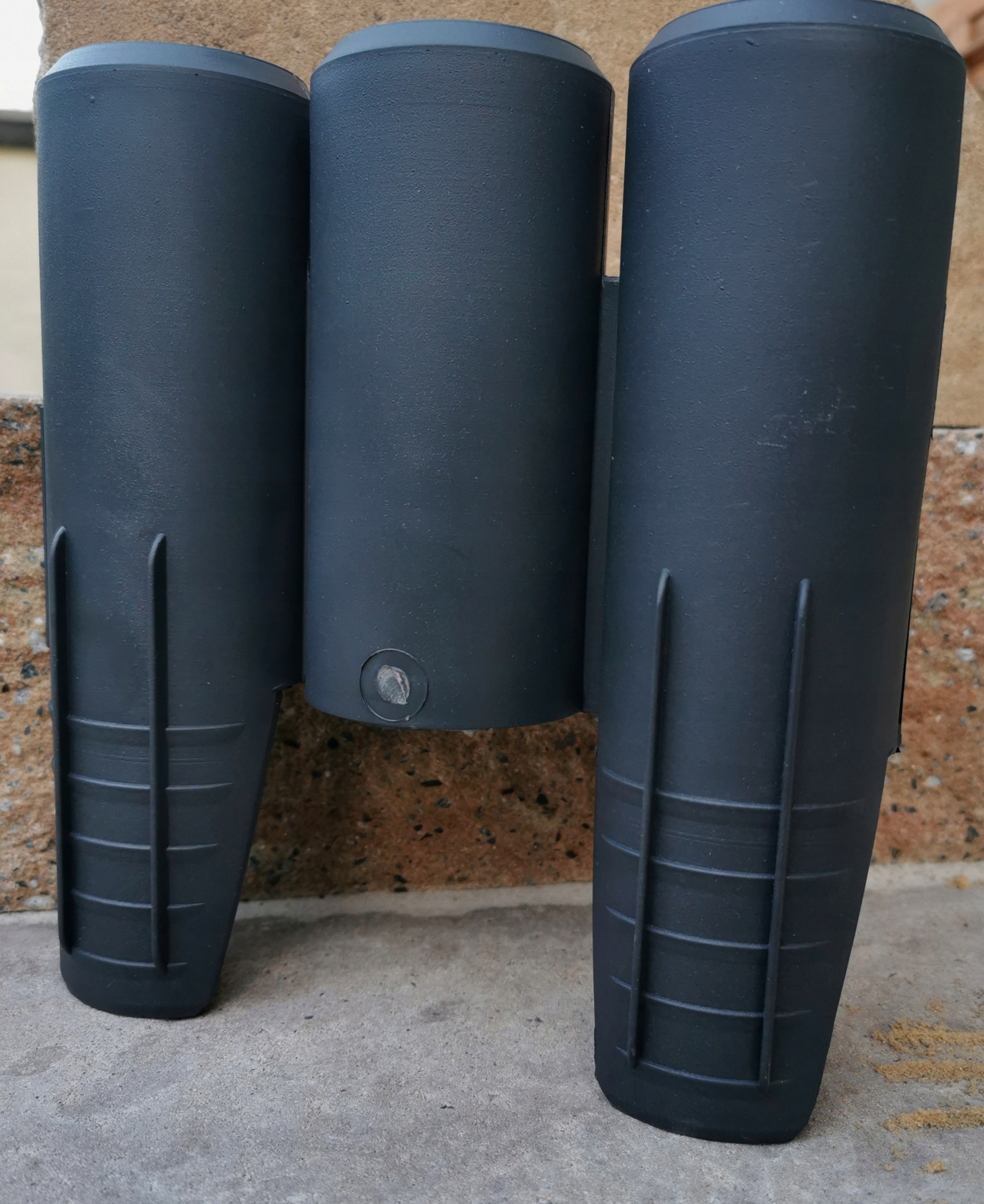 PALISADA OGRODOWA GRUBA 2,2m PLOTEK OBRZEZE GRAFIT