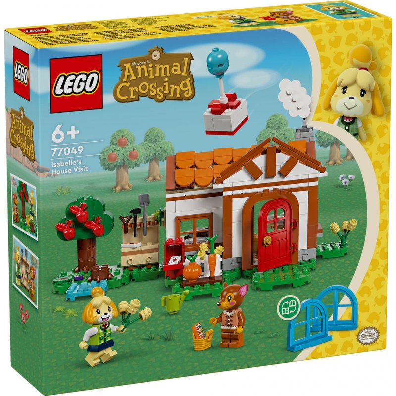 Lego 77049 Animal Crossing – Hra – Návštěva Isabelle