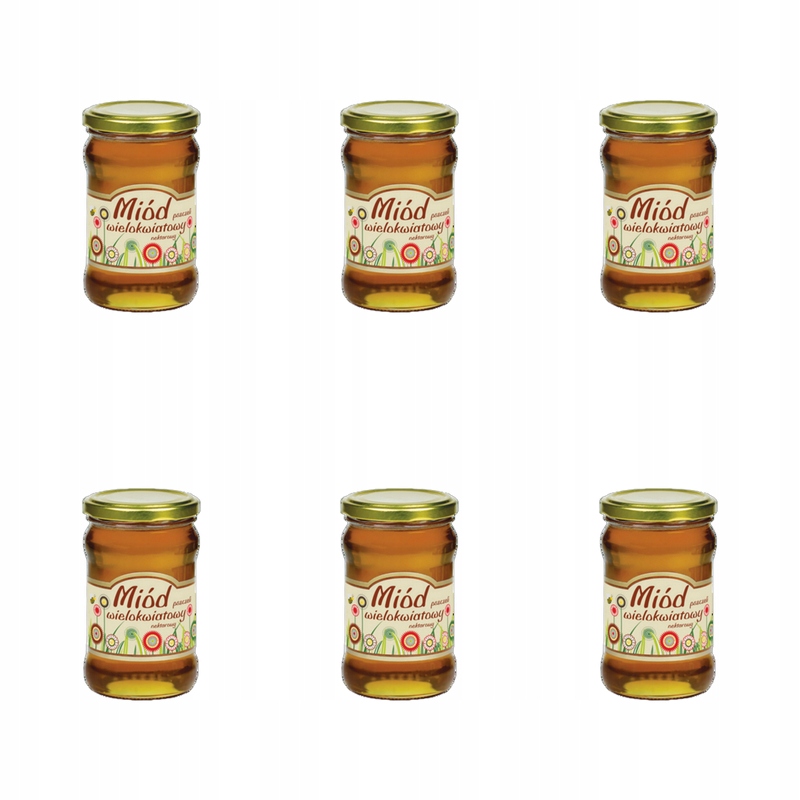 Sądecki Bartnik Miód wielokwiatowy 370g X6