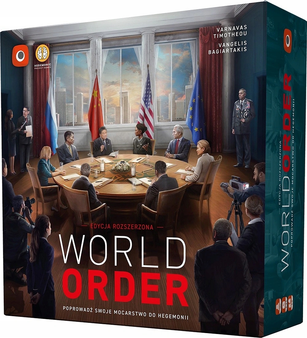 World Order Edycja Rozszerzona gra planszowa