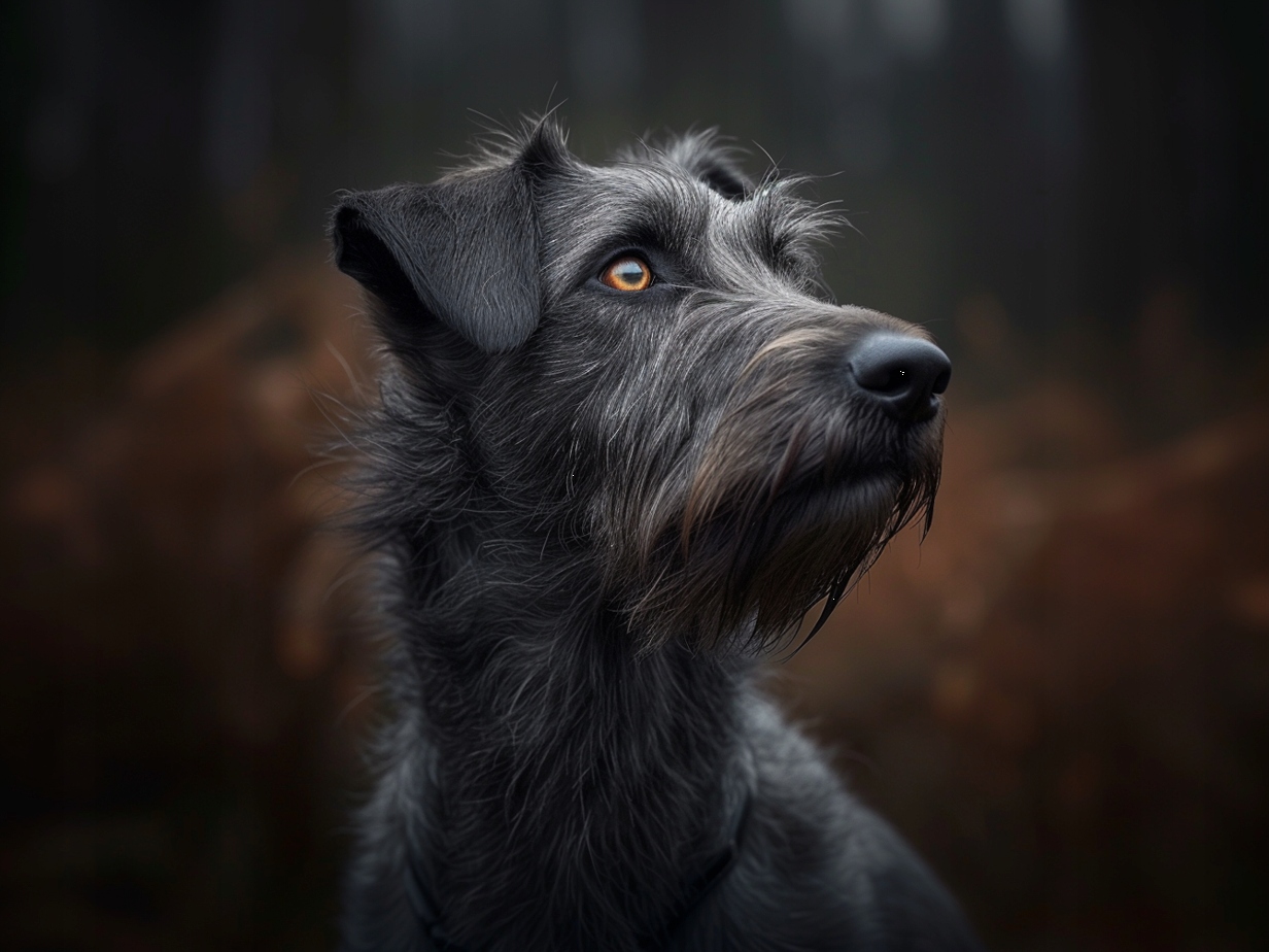 Obraz Na Plátně Canvas Portrét Psa Irský Vlkodlak Wolfhound 100x75
