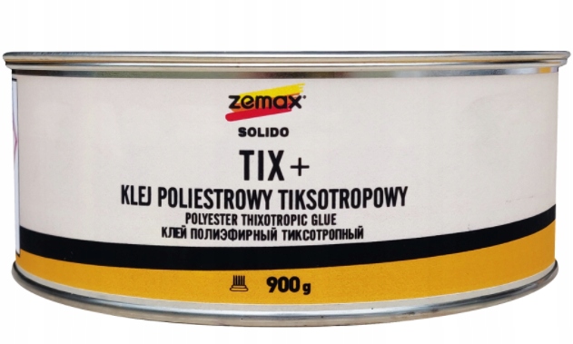 

Zemax Solido Klej Poliestrowy Gęsty Tix+ 0,9 kg.