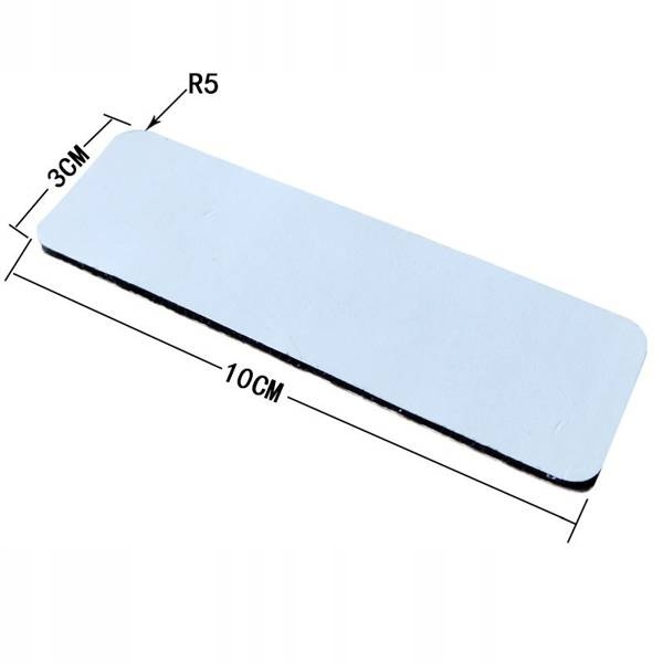 Rzep samoprzylepny do mocowania - 100x30mm - czarny - 10szt - taśma z kleje Marka P.R.C