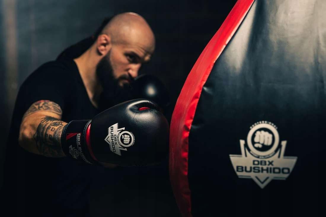 RĘKAWICE BOKSERSKIE SPARINGOWE TRENINGOWE NA WOREK DBX BUSHIDO 14 oz Płeć produkt uniseks