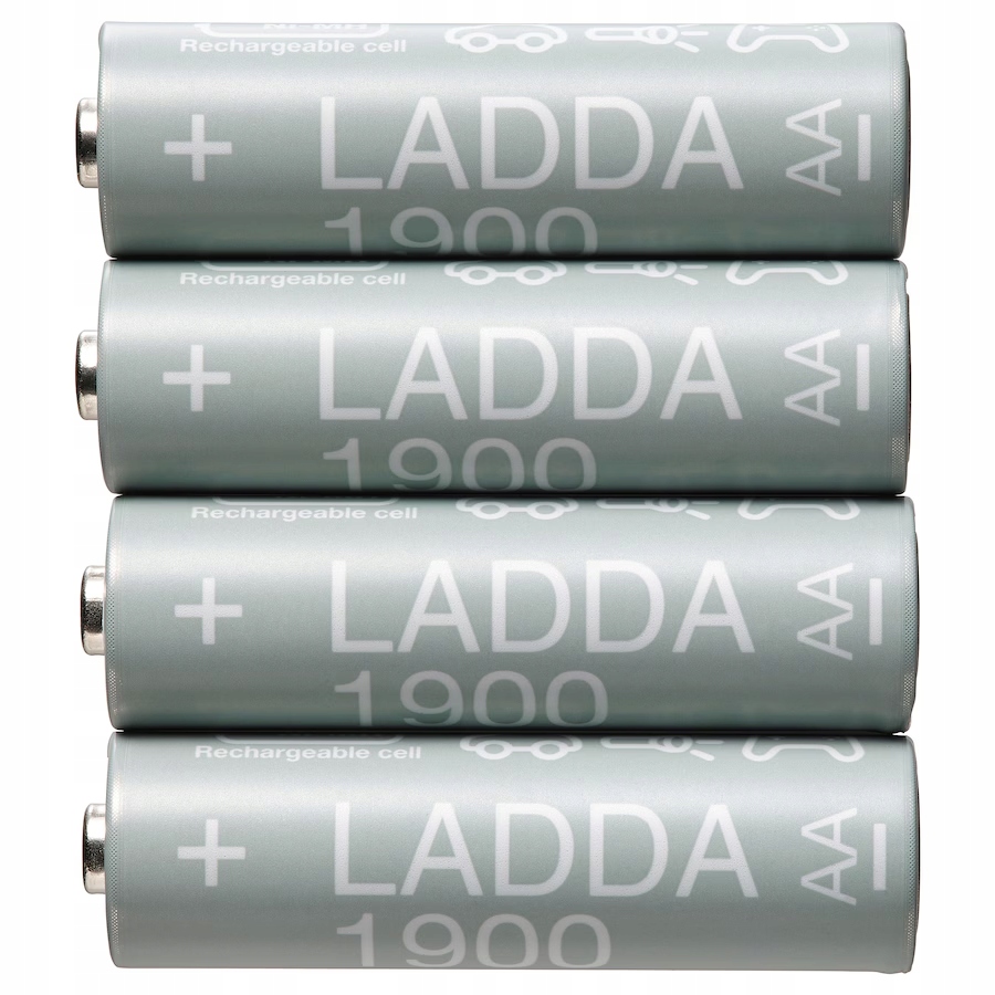 Ikea akumulatorek do ładowania Ladda HR06 Aa 1.2V, 1900 mAh 4szt
