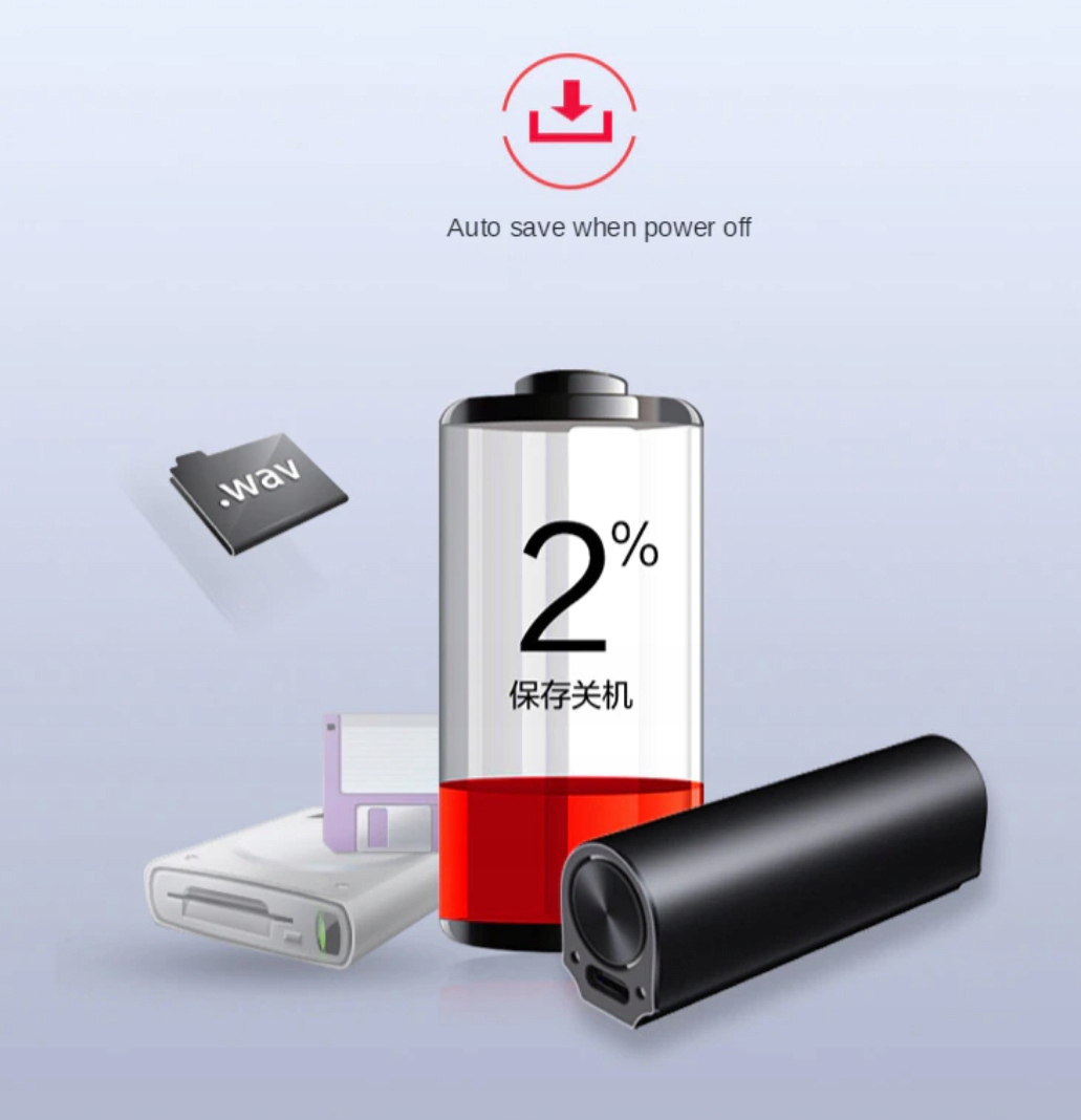 MINIATUROWY MAŁY DYKTAFON PODSŁUCH SZPIEGOWSKI DETEKCJA Z MAGNESEM Marka Inna