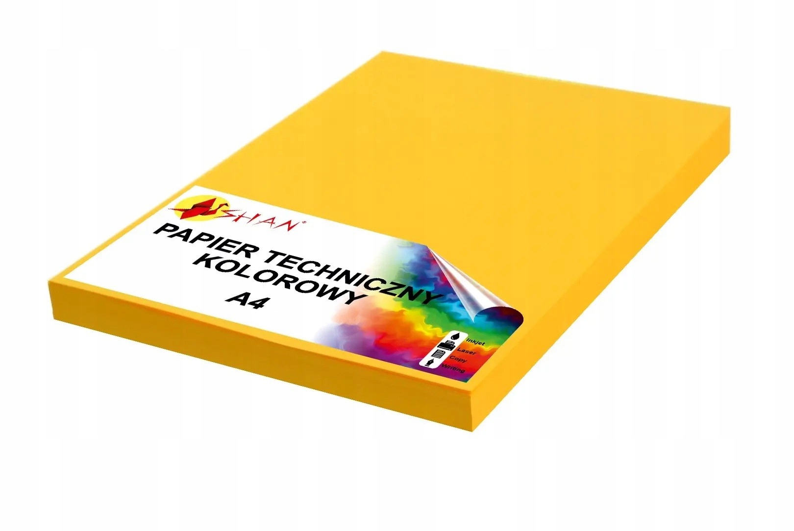 

Papier techniczny A4 180g żółty słoneczny 50 ark