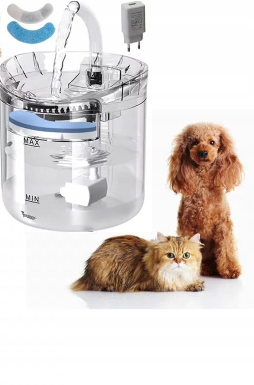 Levně Napáječka fontána pro psa kočku 2 litrová