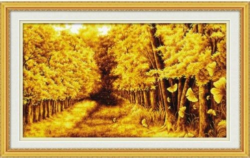 Křížková výšivka počítaná sada (kanva, mulina)