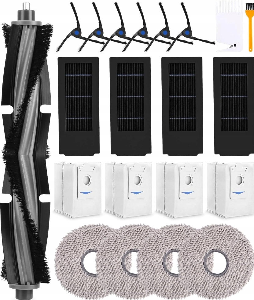 Dedykowane akcesoria do Ecovacs Deebot X2 Omni Pro worki mopy filtry