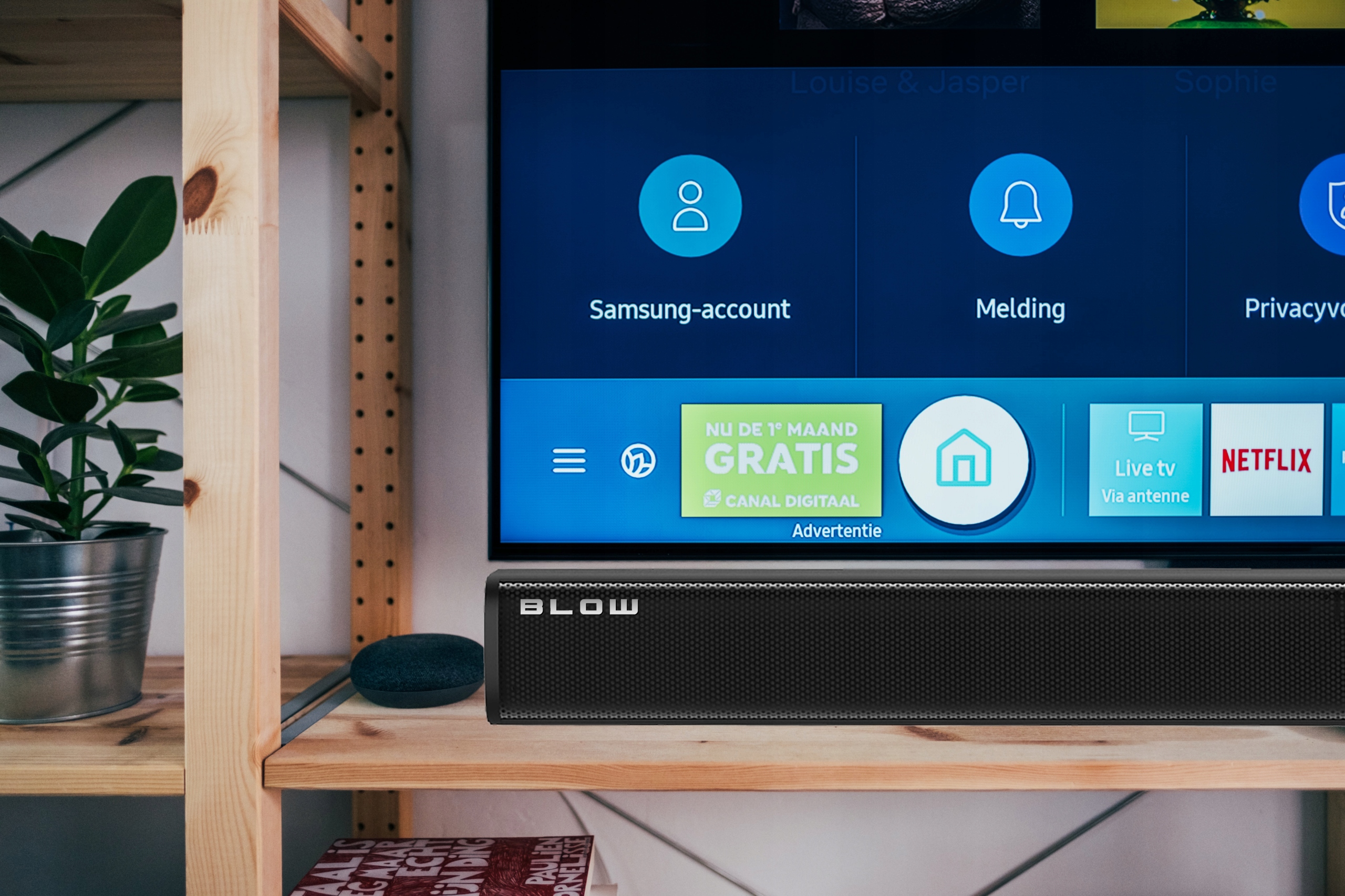 OUTLET SOUNDBAR GŁOŚNIK BLUETOOTH USB HDMI 120W Marka Blow