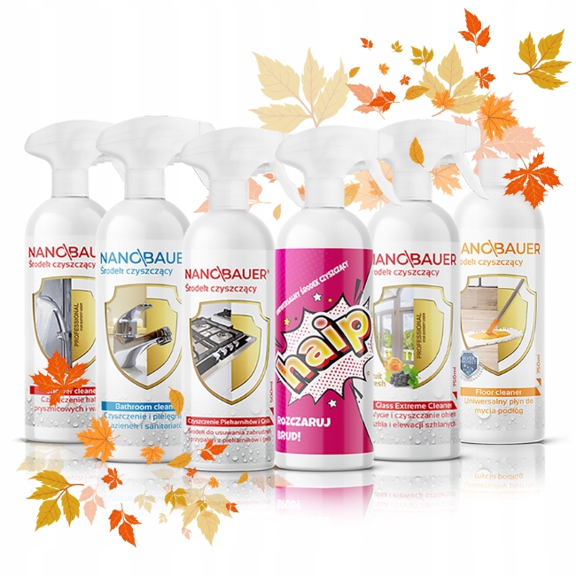 Levně Podzimní Set pro komplexní mytí domu Nanobauer